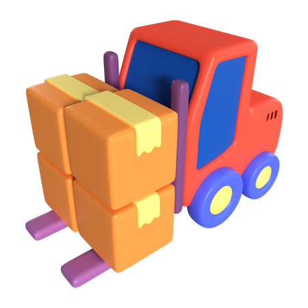 Lift Truck  3D Icon