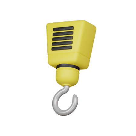 Lifting crane  3D Icon