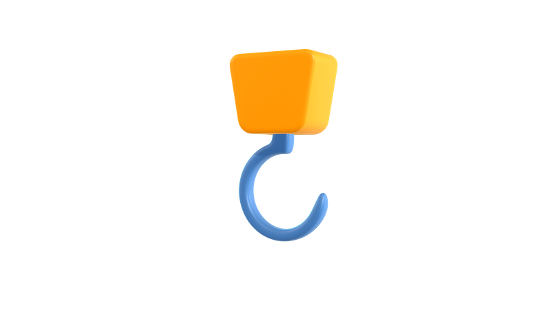 Lifting Hook  3D Icon