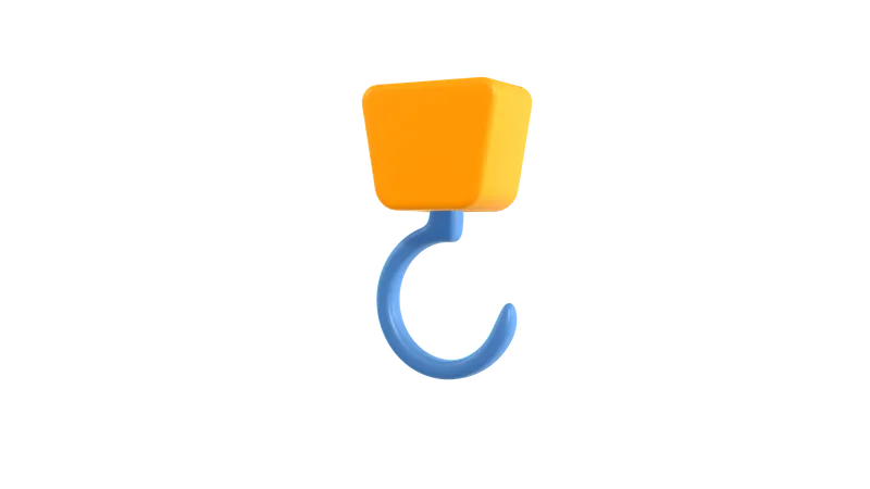 Lifting Hook  3D Icon