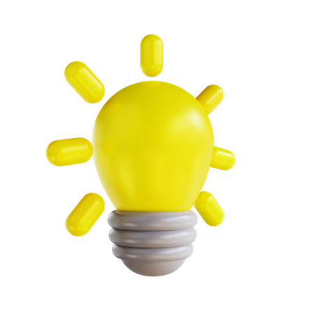 Light  3D Icon