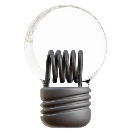 Light Bulb  3D Icon