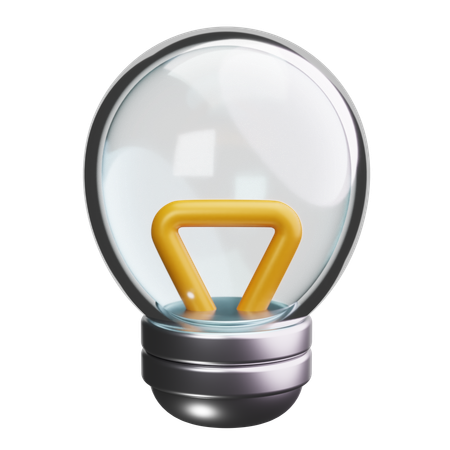 電球  3D Icon