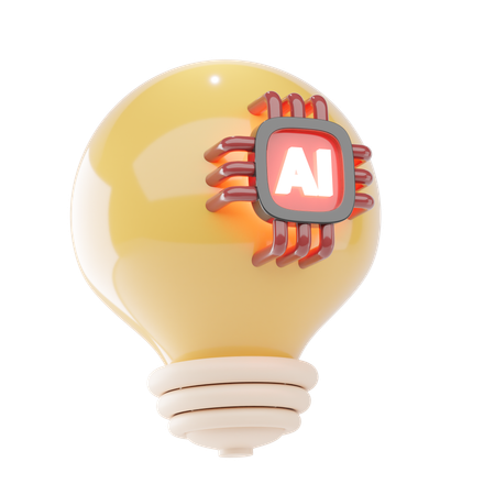 Light Bulb  3D Icon