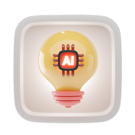 Light Bulb  3D Icon