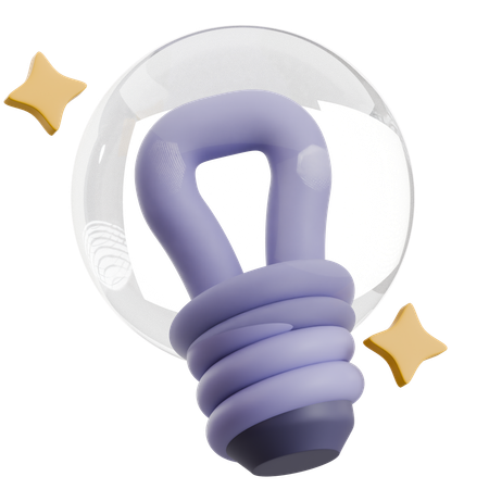 Light Bulb  3D Icon