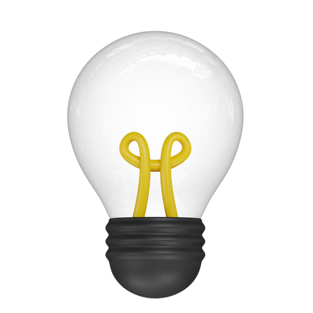 Light Bulb  3D Icon