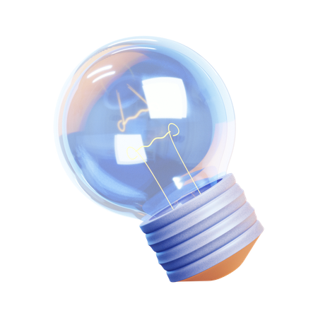 Light Bulb  3D Icon