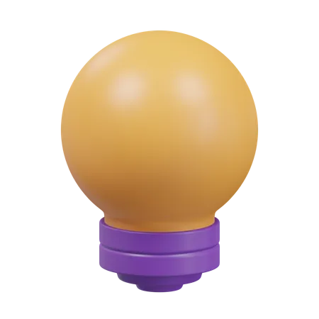 Light Bulb  3D Icon