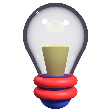 Light Bulb  3D Icon