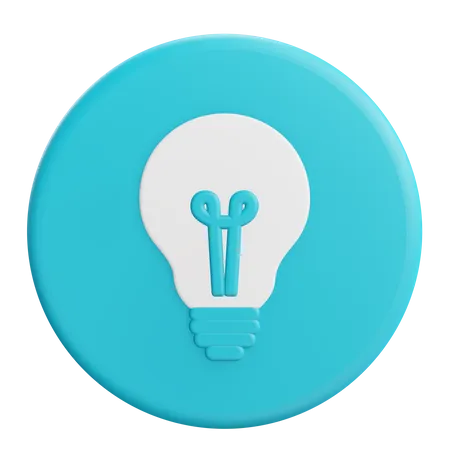 Light Bulb  3D Icon