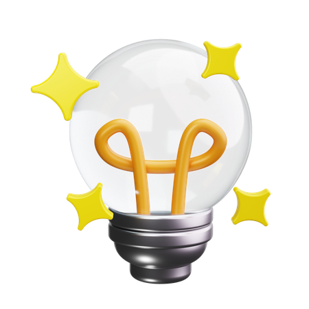 Light Bulb  3D Icon