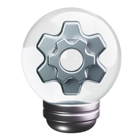 Light Bulb  3D Icon