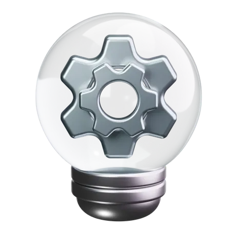 Light Bulb  3D Icon