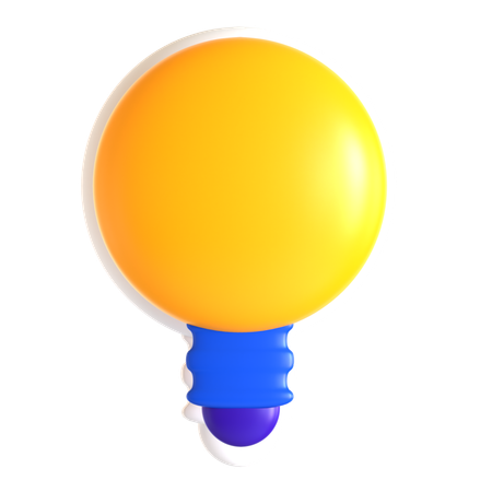 Light Bulb  3D Icon