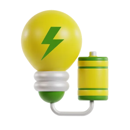 Light Bulb  3D Icon