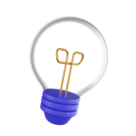 Light Bulb  3D Icon