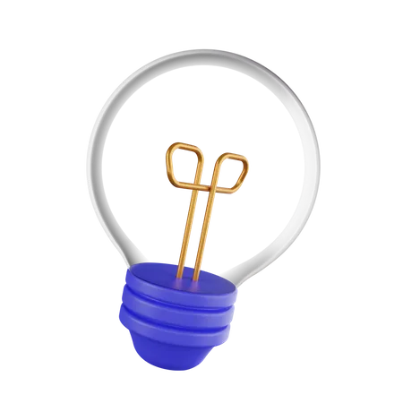 Light Bulb  3D Icon