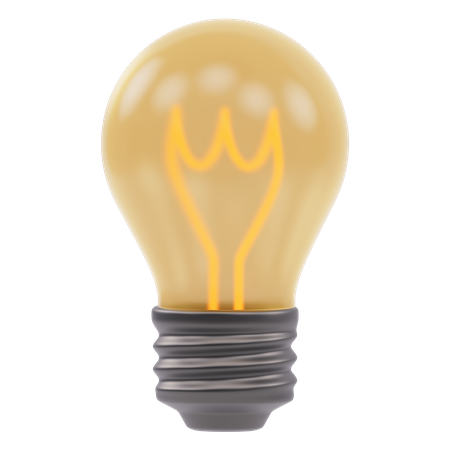 Light Bulb  3D Icon