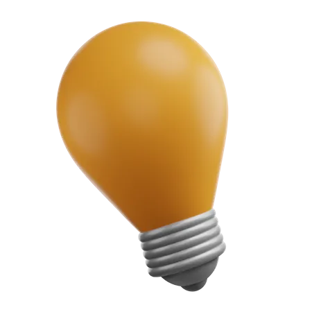 Light Bulb  3D Icon