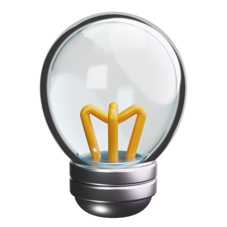 Light Bulb  3D Icon