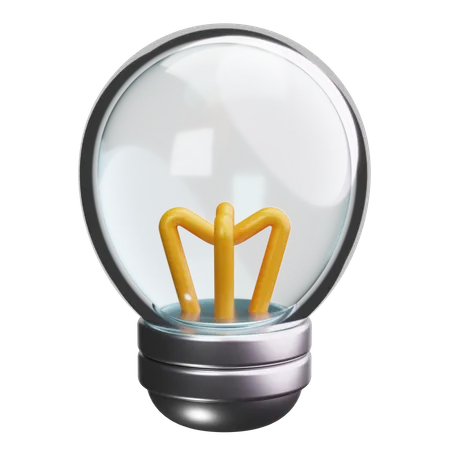 Light Bulb  3D Icon