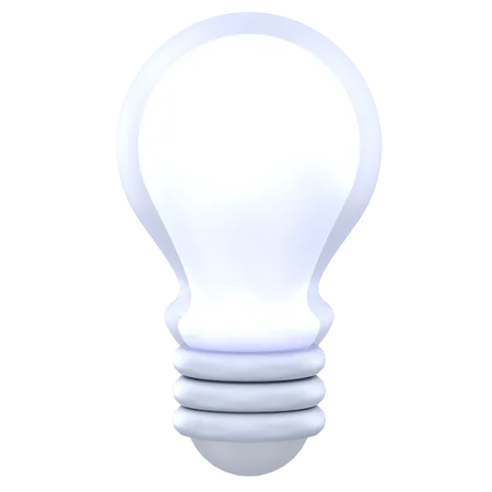 Light Bulb  3D Icon