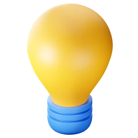 Light Bulb  3D Icon