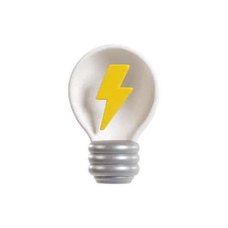 Light Bulb  3D Icon