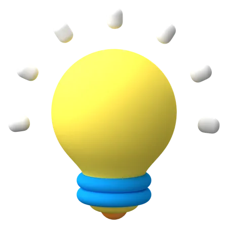 Light Bulb  3D Icon