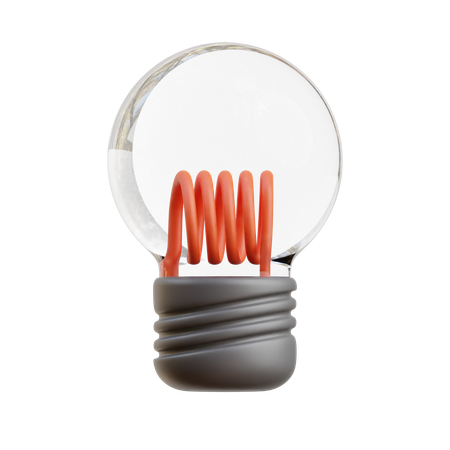 Light Bulb  3D Icon