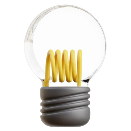 Light Bulb  3D Icon