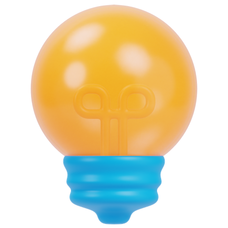 Light Bulb  3D Icon