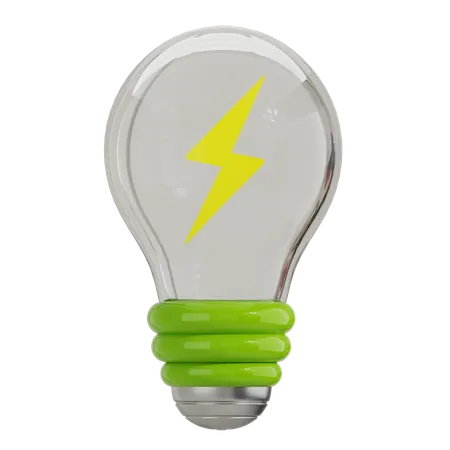 Light Bulb  3D Icon