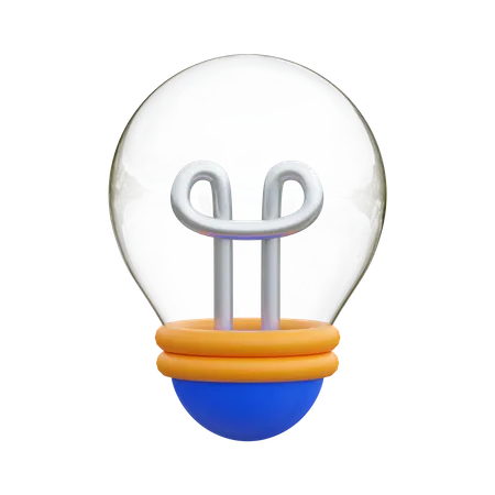 Light Bulb  3D Icon