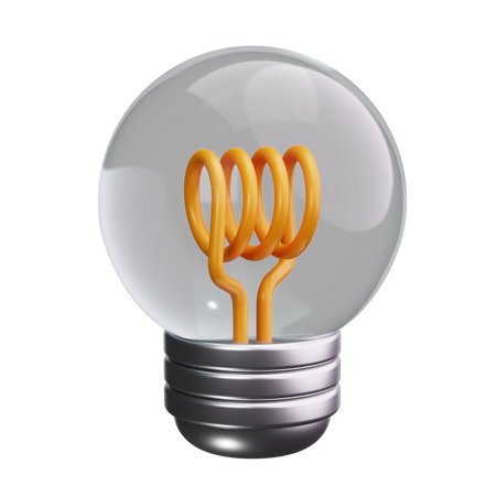 Light Bulb  3D Icon