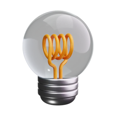 Light Bulb  3D Icon