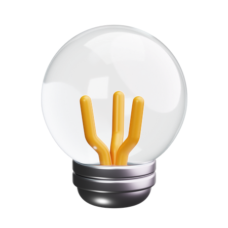 Light Bulb  3D Icon