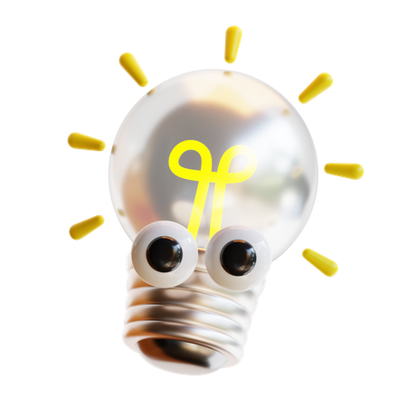 Light Bulb  3D Icon