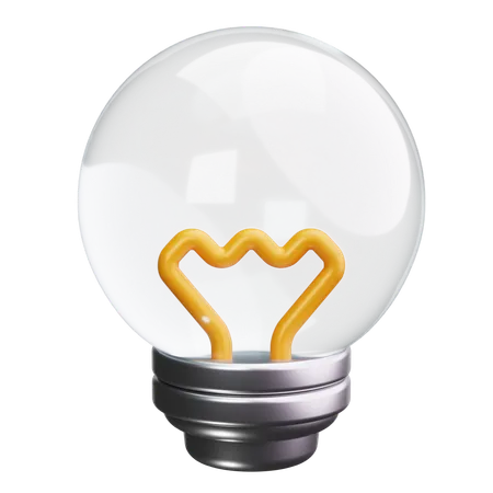 Light Bulb  3D Icon