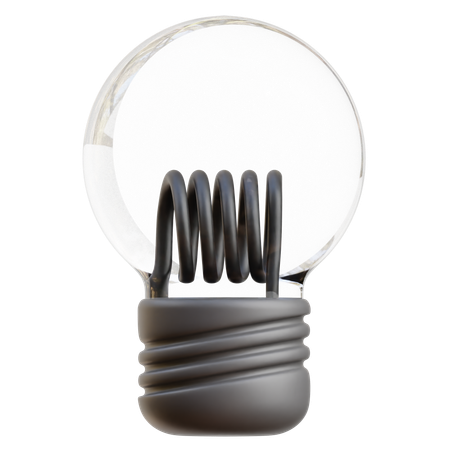 Light Bulb  3D Icon