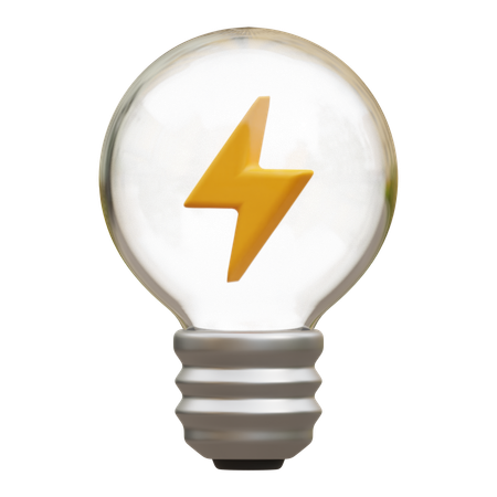 Light Bulb  3D Icon