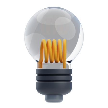 Light Bulb  3D Icon