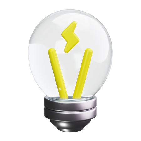 Light Bulb  3D Icon