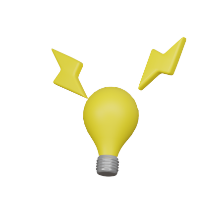 Light bulb  3D Icon