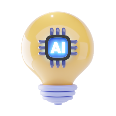 Light Bulb  3D Icon
