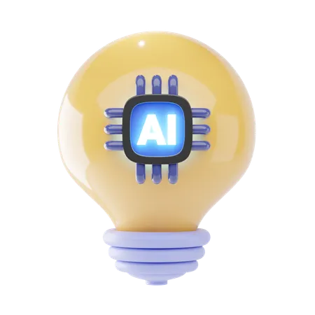 Light Bulb  3D Icon