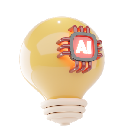 Light Bulb  3D Icon