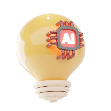 Light Bulb  3D Icon