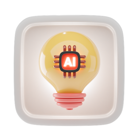 Light Bulb  3D Icon